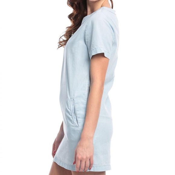 Glamorous Petite Light Blue Dress 👗 - Picture 3 of 9